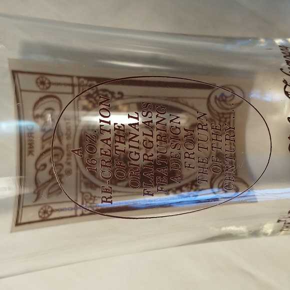 Set of 6 Coca Cola 16oz Archives Flair Glasses Vintage - Picture 4 of 7